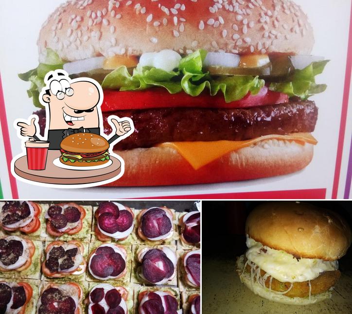 Try out a burger at Brahmani the Sandwich shop