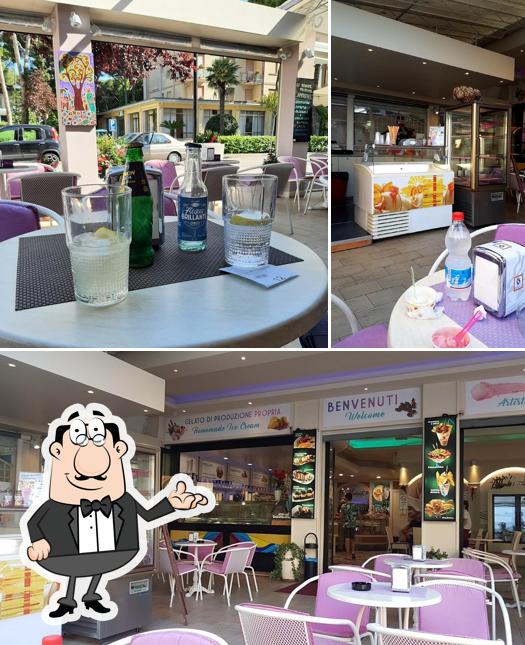 Gli interni di Gelateria Marina - Boccato