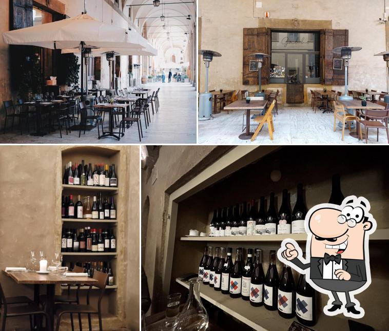 Gli interni di Gabbo Cave a Vin