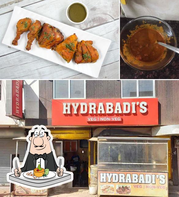 Meals at Hyderabadi's Biryani Spot