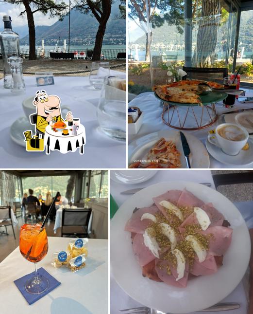 Cibo al Lido di Cernobbio