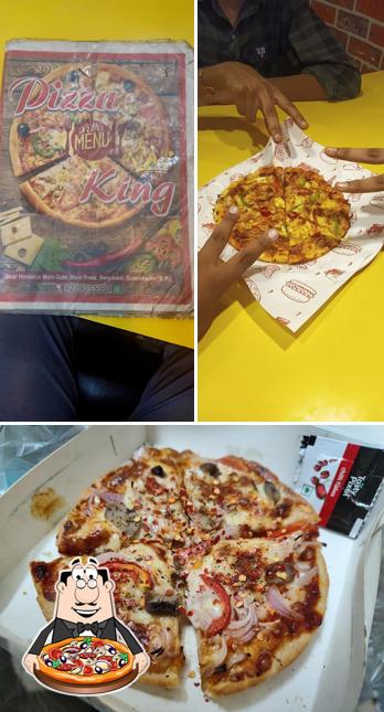 Order pizza at Pizza King point
