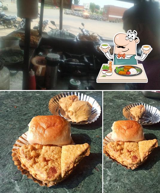 Take a look at the picture showing food and exterior at Vinayak Hotel