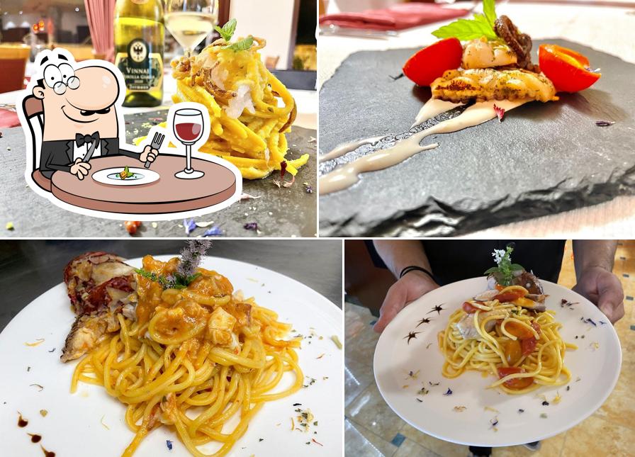 Platti al Ristorante Hotel Alba