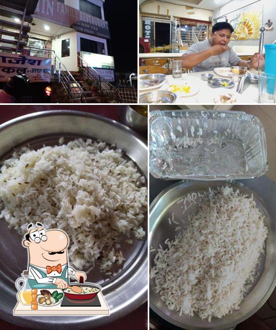 Fried rice at Sachin Family Restaurant