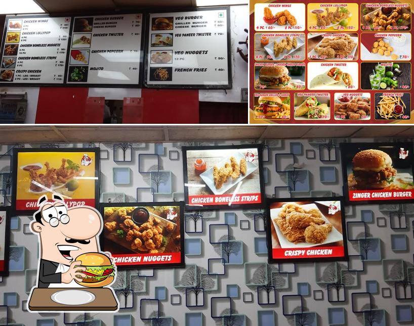 Try out a burger at Al Baik World