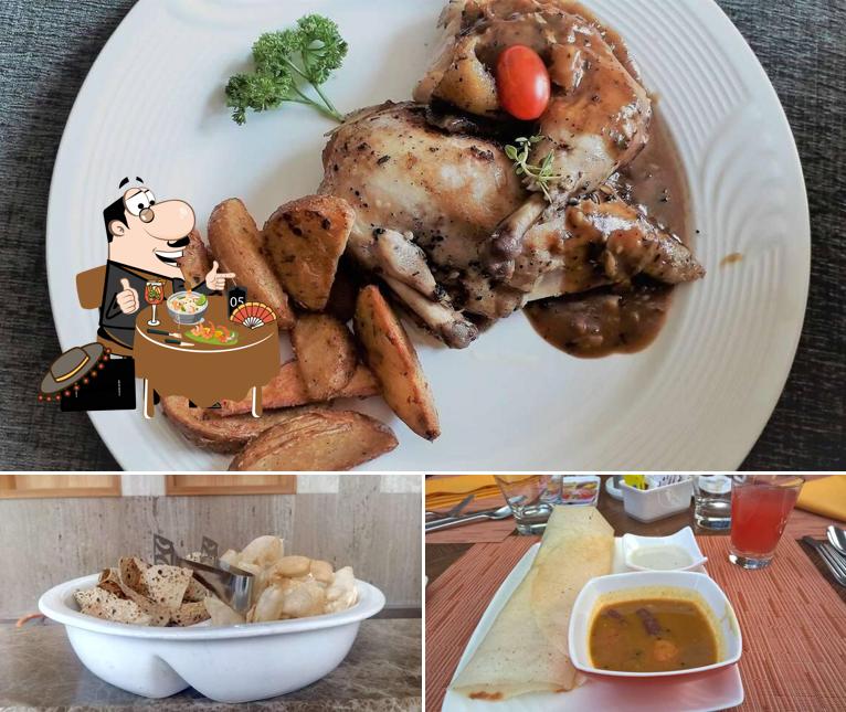 Food at Bubble Café - The Gateway Hotel
