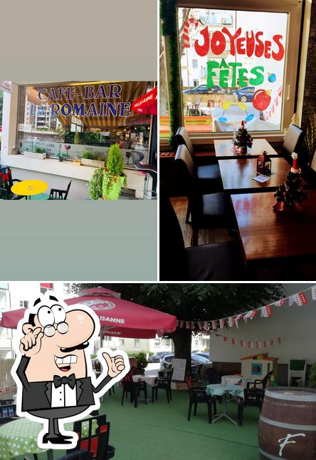 Gli interni di Café Bar la Romaine