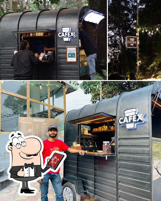 The exterior of Cafex