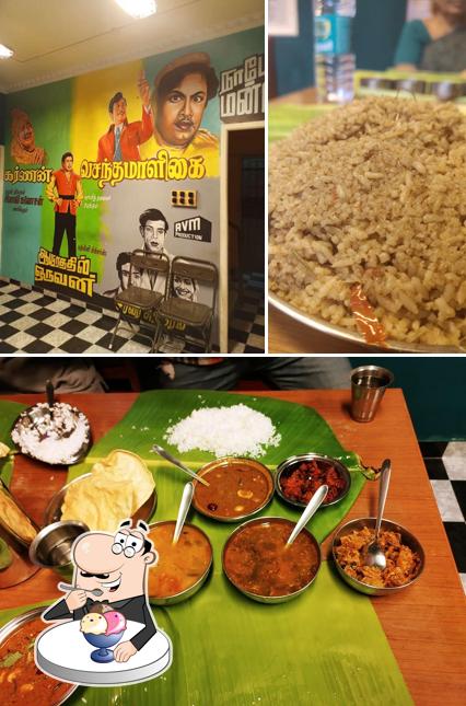 Cholan Mess serves a variety of sweet dishes