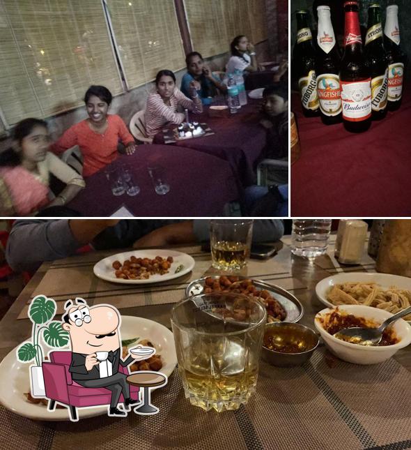 This is the picture showing interior and beer at Darya Sagar Family Restaurant & Bar
