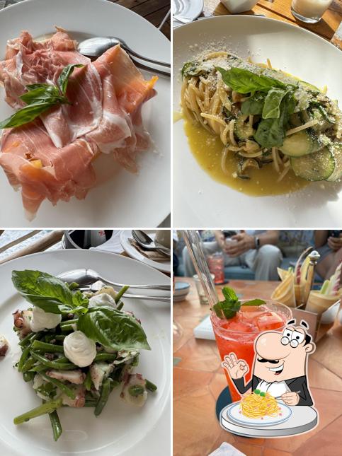 Spaghetti alla carbonara al Il San Pietro di Positano