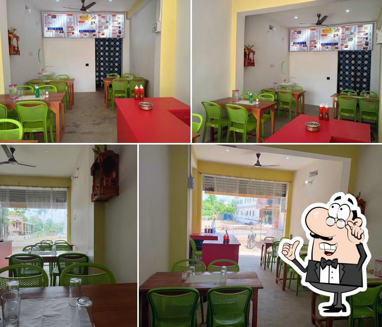 The interior of Makhanlal Restaurant
