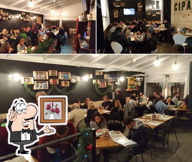 Gli interni di Cipajò - Pub & Girarrosto Unica sede