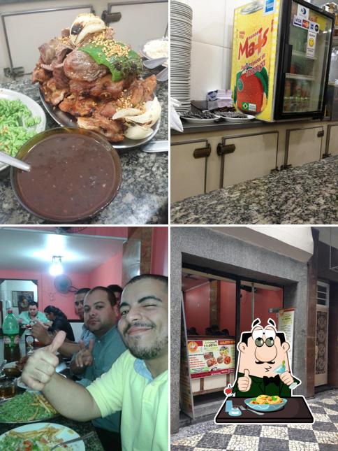 Platos en Galeto Senador
