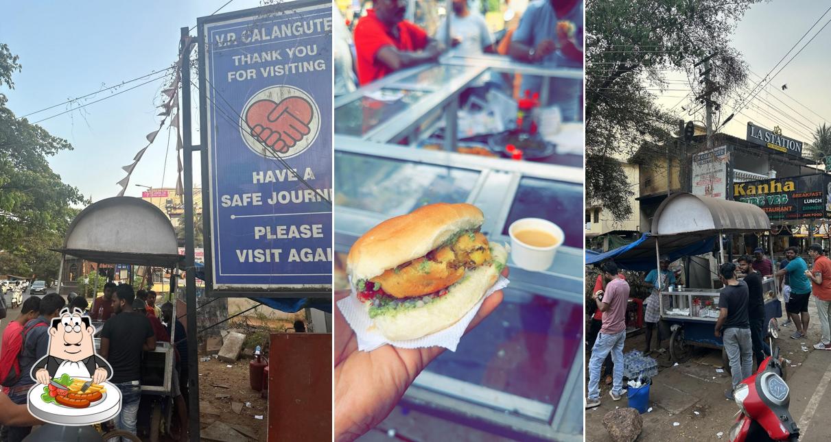 Food at Hawker - Vada Pav