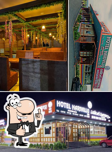Look at the picture of Hotel Harivillu