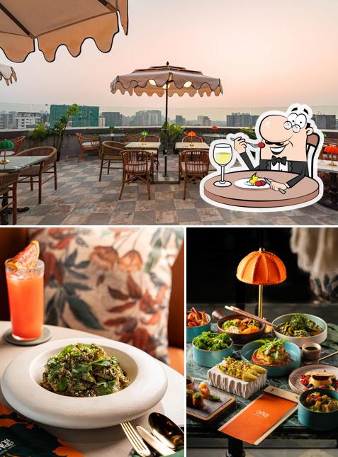 Among various things one can find food and interior at Onrique