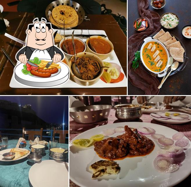 Food at Restaurant Romany Manali