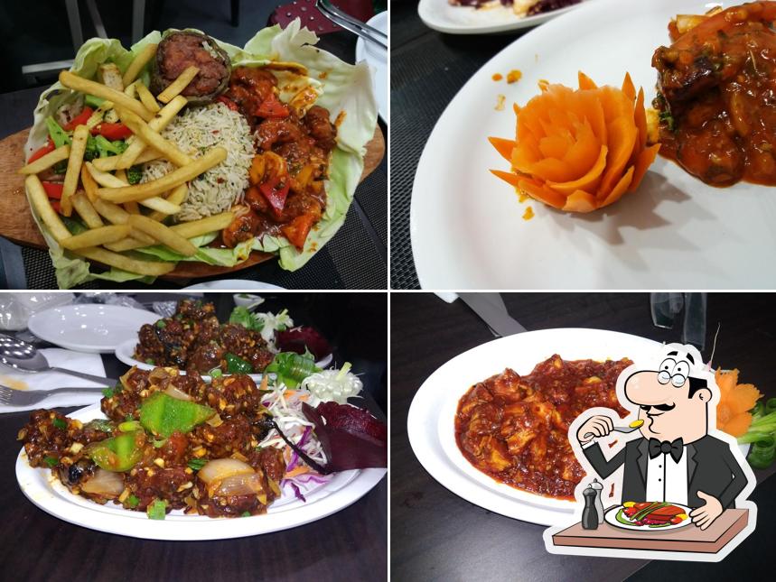 Food at SCRAPYARD sport café & resto