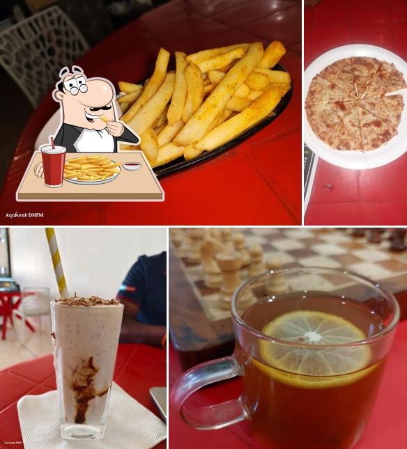 French fries at The Hungry Birds Cafe Birthday Party Venue Tirupati