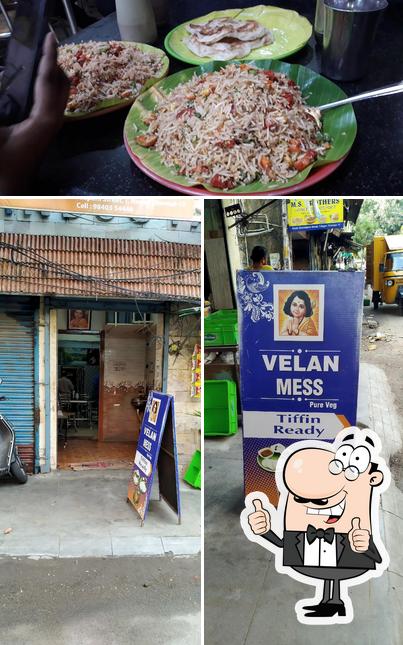 Look at this picture of Velan mess T.nagar(pure vegetarian)