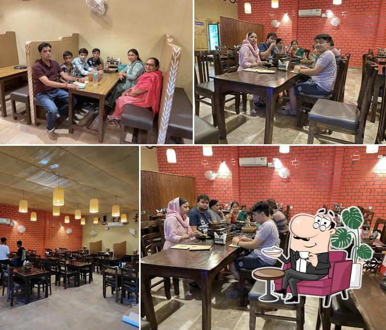 The interior of Village Vibes Food Junction