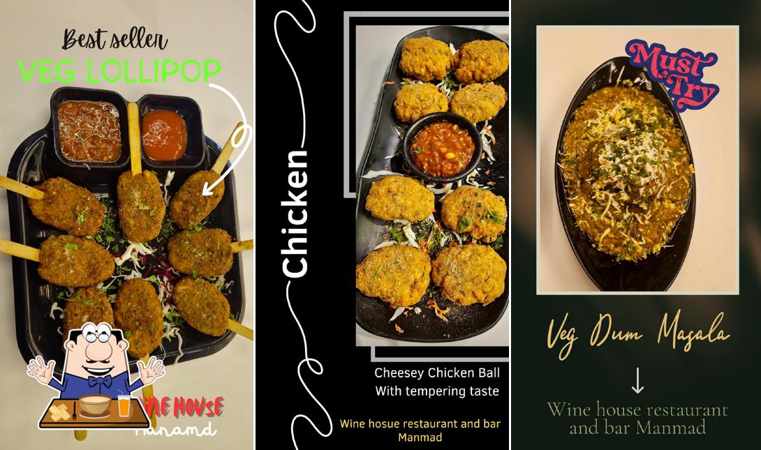 Meals at Wine house restaurant and bar