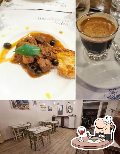La foto della cibo e interni di Ristorante Allabona Livorno