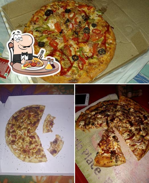 Pick pizza at Star pizza