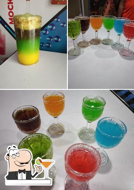 Try a drink from the menu