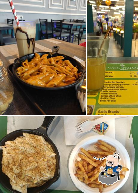 Meals at Cafe Indian Roots