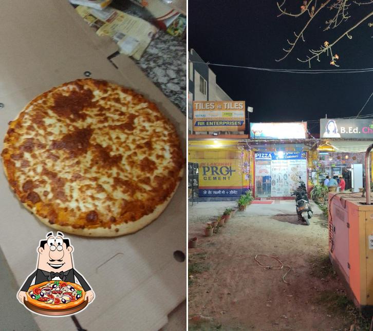 Order different types of pizza