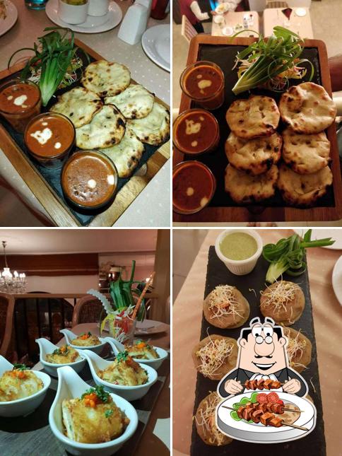 Food at Gaylord Restaurant