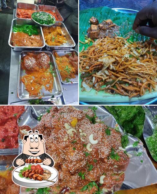 Food at Hot Chicken Restaurant