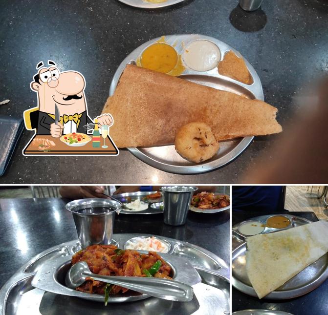 Food at Hotel Sree Ariyaas
