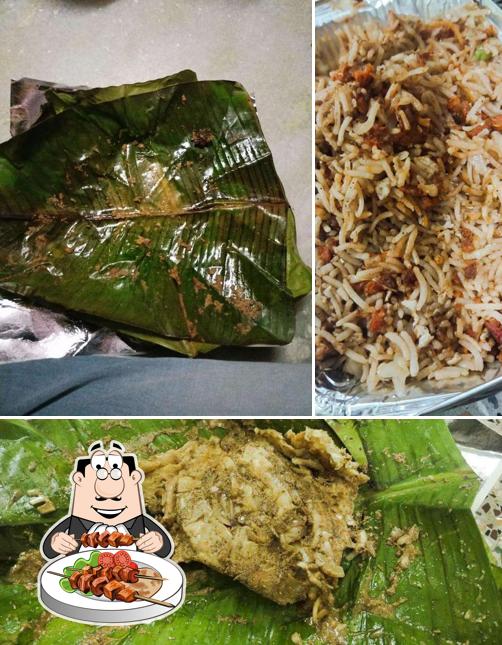 Food at Mukku Kadai K Subbu Moongil Thottam