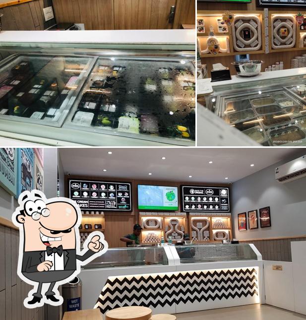The interior of Naturals Ice Cream