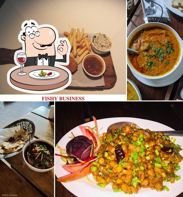 Meals at On The Rocks