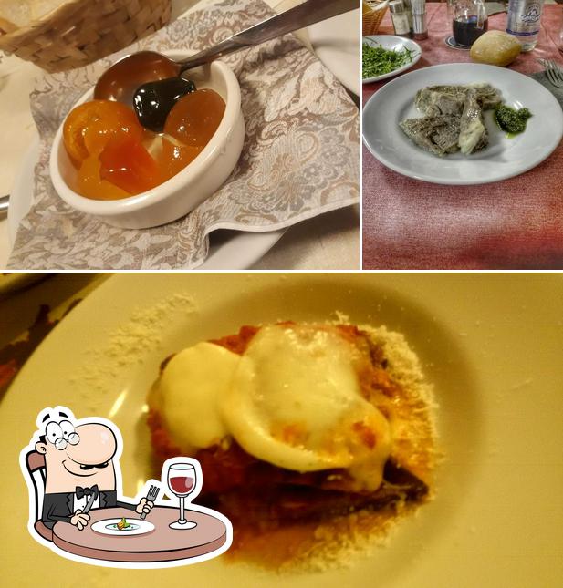 Cibo al Osteria Croce di Malta