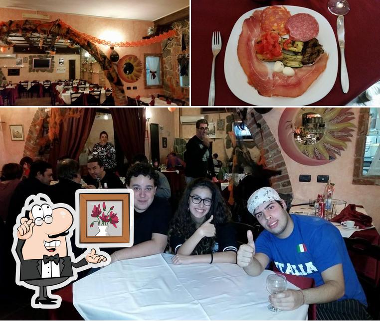 La foto della interni e la carne di movida