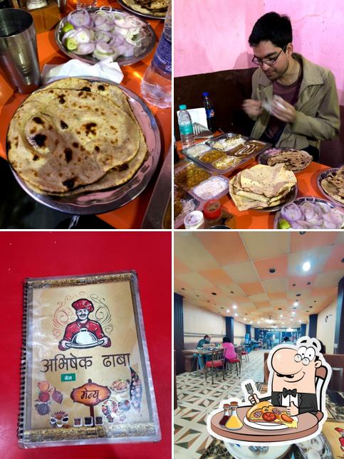 Try out pizza at Abhishek Dhaba