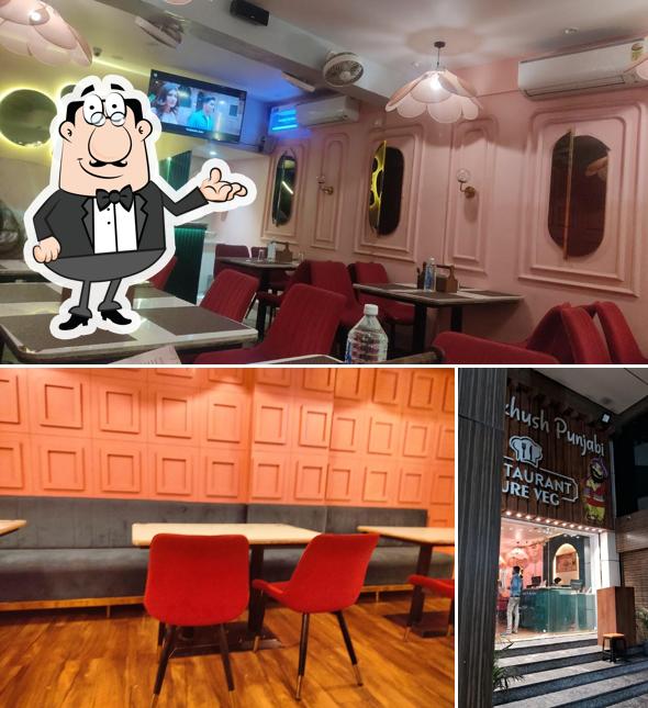 Check out how Dilkhush punjabi restaraunt looks inside
