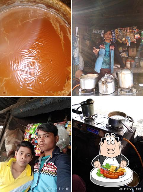 Food at Fajlu Tea Shope Special Tea