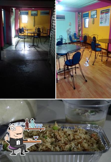 Food Zilla Imphal is distinguished by interior and food