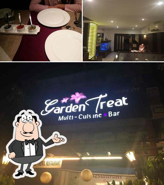 The interior of Garden Treat