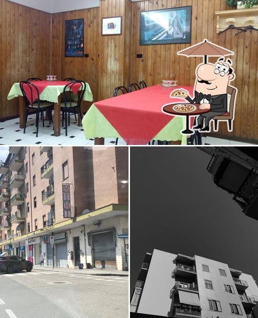 Tra le diverse cose da Pizzeria Mimi' si possono trovare la esterno e interni