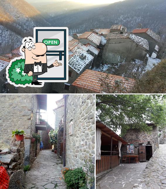 Guarda gli esterni di Osteria la Rocca