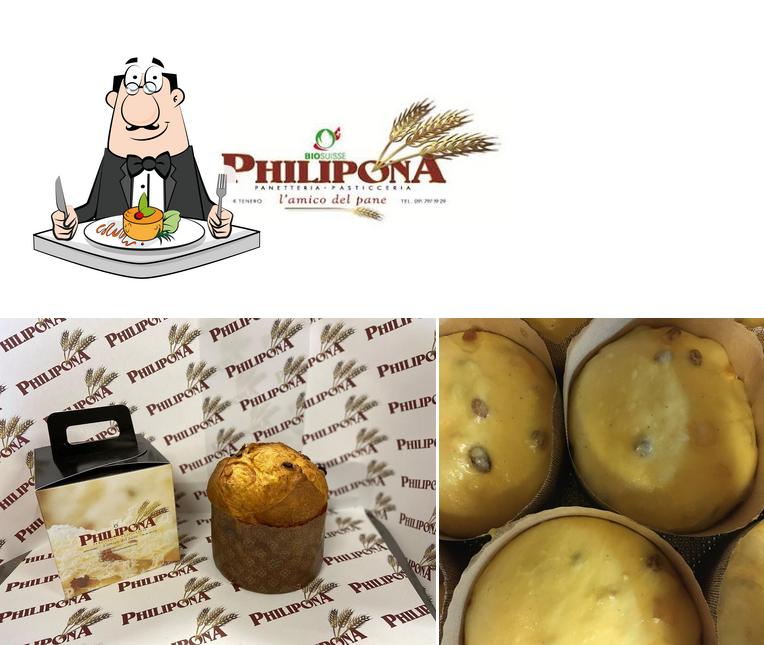 Platti al Panetteria-Pasticceria Philipona - Panettoni artigianali