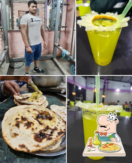 Food at Super indian dhaba